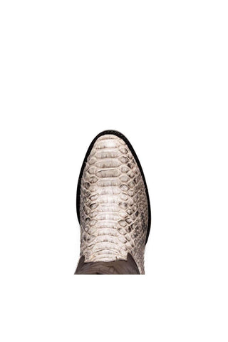 Marco Di Milano Kansas Natural Genuine Python / Leather Cowboy Boot (MDM1211)