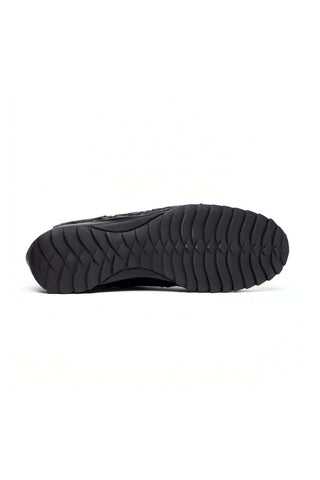Marco Di Milano Kratos Crocodile Sneaker - Black-Dellamoda