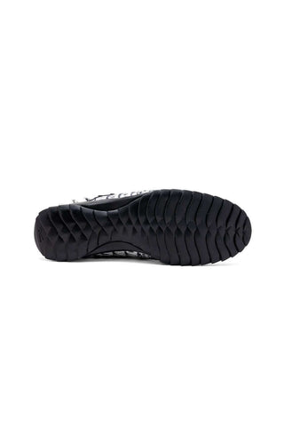 Marco Di Milano Kratos Newspaper Exotic Caiman Crocodile Sport Sneakers (MDM1176)