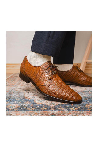 Marco Di Milano Lacio Bay Apache Exotic Crocodile Derby (MDM1019)