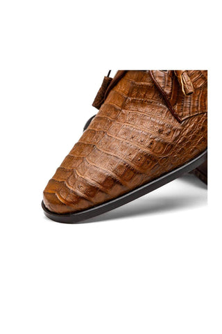 Marco Di Milano Lacio Bay Apache Exotic Crocodile Derby (MDM1019)