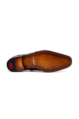 Marco Di Milano Lacio Black Exotic Crocodile Derby (MDM1019)