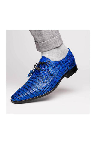 Marco Di Milano Lacio Blue Crocodile Derby (MDM1019)
