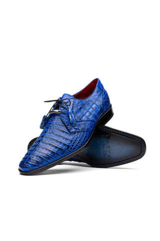 Marco Di Milano Lacio Blue Crocodile Derby (MDM1019)