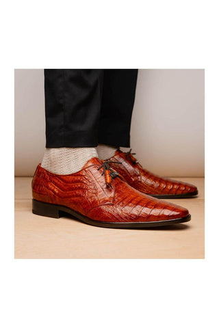 Marco Di Milano Lacio Brandy Exotic Crocodile Derby (MDM1019)