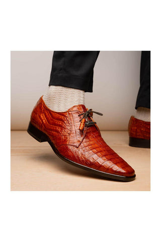 Marco Di Milano Lacio Brandy Exotic Crocodile Derby (MDM1019)