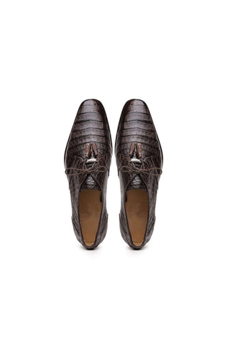 Marco Di Milano Lacio Brown Crocodile Derby (MDM1019)