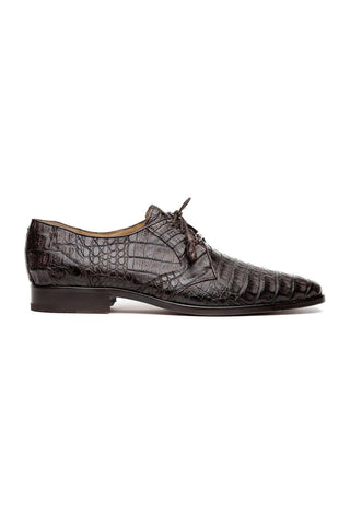 Marco Di Milano Lacio Brown Exotic Crocodile Derby (MDM1019)