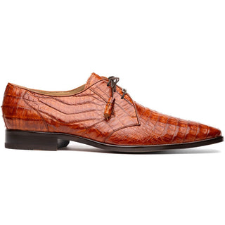 Marco Di Milano Lacio Men's Shoes Exotic Crocodile Derby Oxfords (MDM1019)-AmbrogioShoes