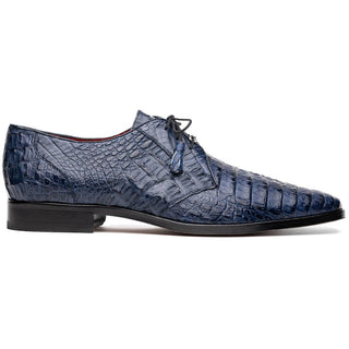 Marco Di Milano Lacio Men's Shoes Exotic Crocodile Derby Oxfords (MDM1019)-AmbrogioShoes