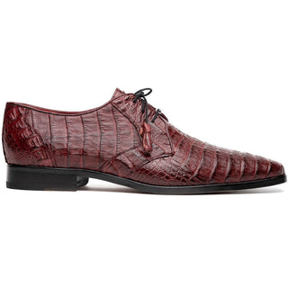 Marco Di Milano Lacio Men's Shoes Exotic Crocodile Derby Oxfords (MDM1019)-AmbrogioShoes