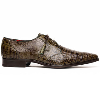 Marco Di Milano Lacio Men's Shoes Exotic Crocodile Derby Oxfords (MDM1019)-AmbrogioShoes