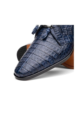 Marco Di Milano Lacio Navy Crocodile Derby (MDM1019)