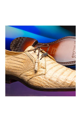 Marco Di Milano Lacio Orix Exotic Crocodile Derby (MDM1019)