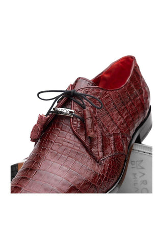 Marco Di Milano Lacio Wine Crocodile Derby (MDM1019)
