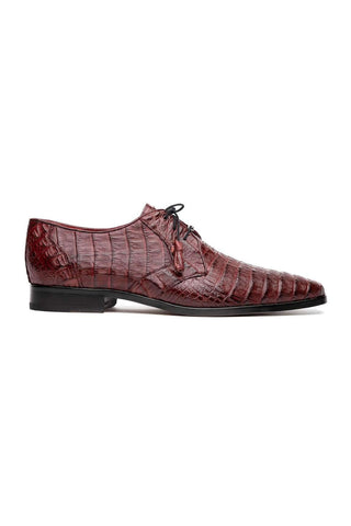 Marco Di Milano Lacio Wine Exotic Crocodile Derby (MDM1019)
