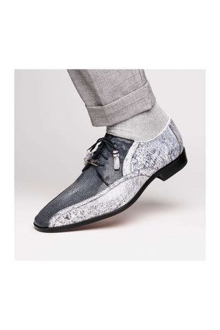 Marco Di Milano Lucca Newspaper Stingray / Ostrich Derby's (MDM1105)