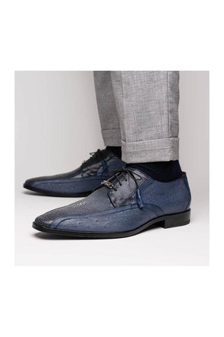 Marco Di Milano Lucca Stingray / Ostrich Derby - Navy