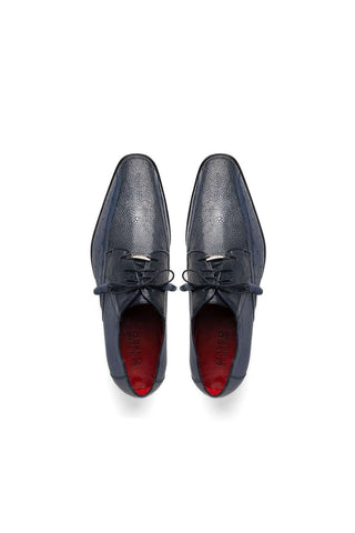 Marco Di Milano Lucca Stingray / Ostrich Derby - Navy