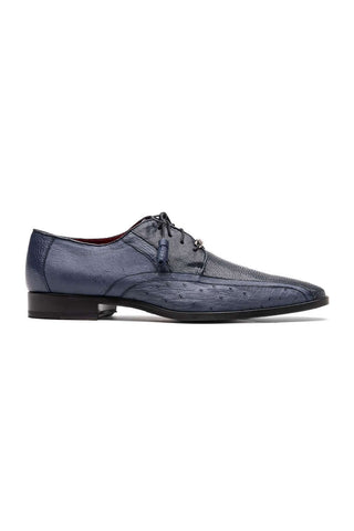 Marco Di Milano Lucca Stingray / Ostrich Derby - Navy