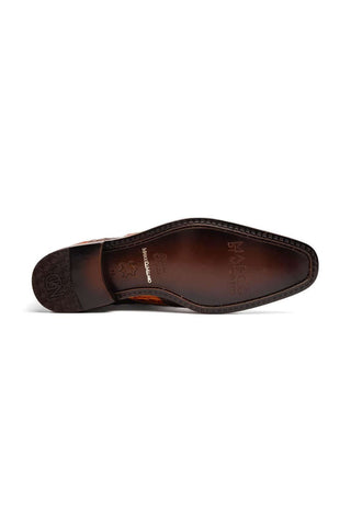 Marco Di Milano Luciano Brown & Cognac Crocodile Classic Wingtip Derby (MDM1103)