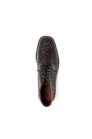 Marco Di Milano Martinelli Black Crocodile Chukka Boots (MDM1189)