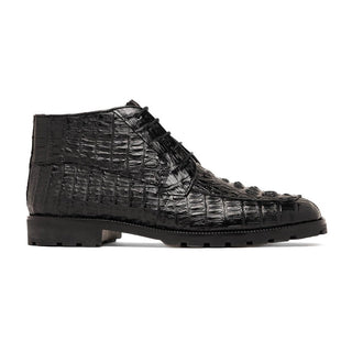 Marco Di Milano Martinelli Men's Shoes Exotic Crocodile Chukka Boots (MDM1189)-AmbrogioShoes