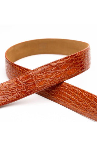 Marco Di Milano Massimo Men's Honey Genuine Crocodile Belts (MDMB1050)