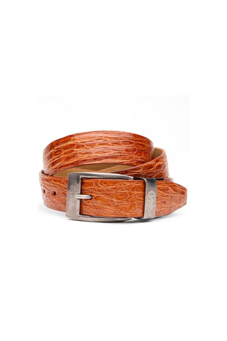 Marco Di Milano Massimo Men's Honey Genuine Crocodile Belts (MDMB1050)