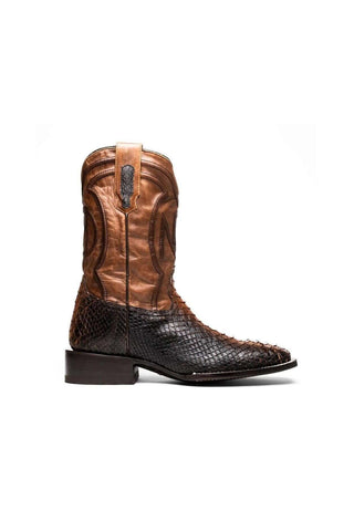 Marco Di Milano Missouri Lisboa Exotic Python Skin Cowboy Boot (MDM1244)