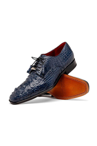 Marco Di Milano Nilo Navy Crocodile Derby (MDM1186)
