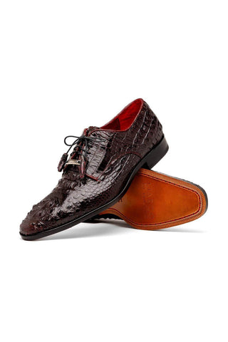Marco Di Milano Nilo Wine Crocodile Derby (MDM1186)