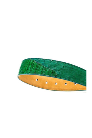 Marco Di Milano Ostrich Belt - Green
