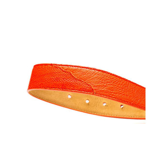 Marco Di Milano Ostrich Belt - Orange