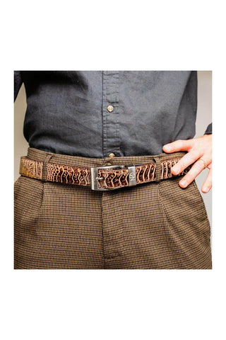 Marco Di Milano Ostrich Belt - Orix