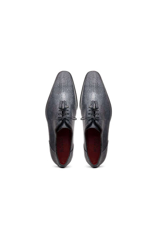 Marco Di Milano Pannuci Black Stingray Classic Oxfords (MDM1087)