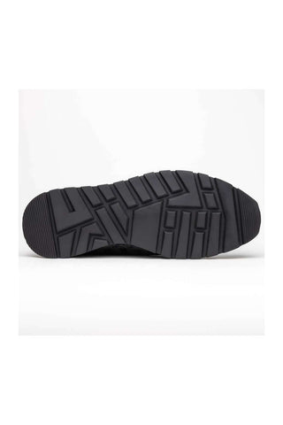 Marco Di Milano Portici Newspaper & Black Lizard / Crocodile Casual Sneakers (MDM1016)
