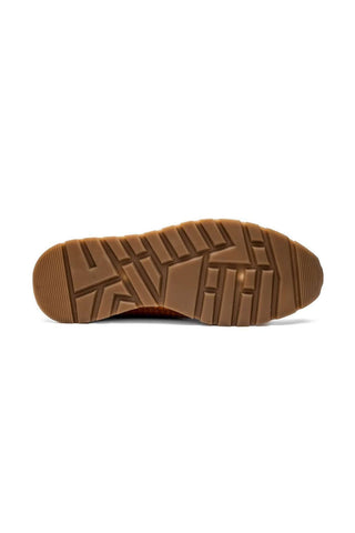 Marco Di Milano Roma Brandy Woven Calfskin / Genuine Caiman Crocodile Fashion Sneaker (MDM1106)