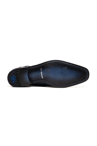 Marco Di Milano Rovigo Navy Exotic Crocodile Single Monk Strap (MDM1126)