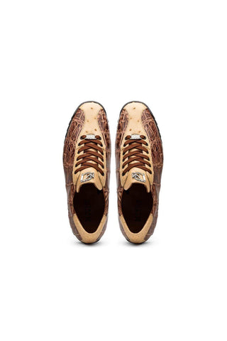 Marco Di Milano Saulo Orix Ostrich / Alligator Casual Sneakers (MDM1045)