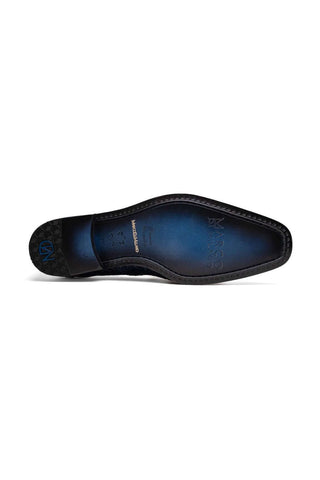 Marco Di Milano Trento Caiman Crocodile Loafer - Navy