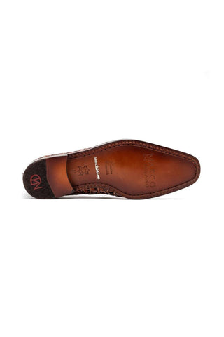 Marco Di Milano Trento Crocodile Slip-On Loafer - Cognac