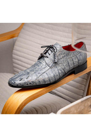 Marco Di Milano Tulum Gray Crocodile Derby (MDM1009)