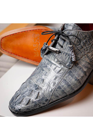 Marco Di Milano Tulum Gray Crocodile Derby (MDM1009)