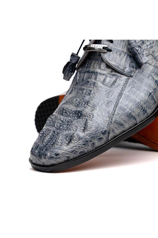 Marco Di Milano Tulum Gray Crocodile Derby (MDM1009)