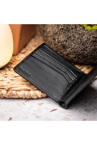 Marco Di Milano Vallo Men's Black & White Genuine Stingray Wallet (MDMW1000)