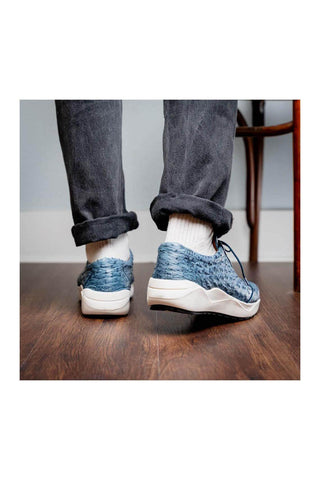 Marco Di Milano Varenna Ostrich Skin Sneaker (MDM1213)