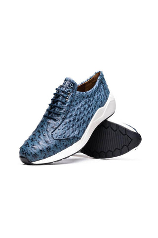 Marco Di Milano Varenna Ostrich Skin Sneaker (MDM1213)