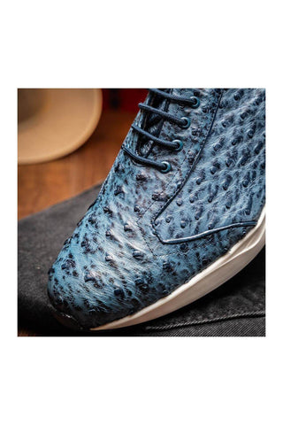 Marco Di Milano Varenna Ostrich Skin Sneaker (MDM1213)