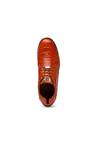 Marco Di Milano Vulcan Honey Alligator Derby Sneakers (MDM1195)
